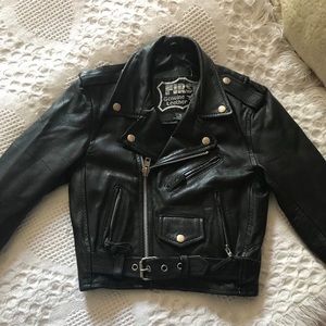 Kid’s genuine leather jacket